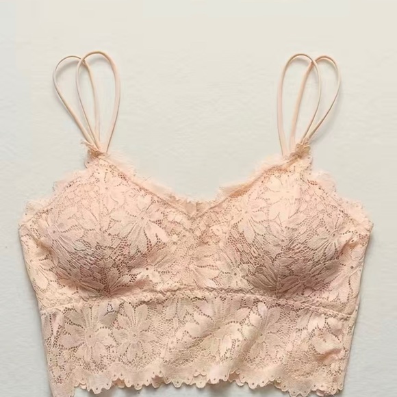 Nude lace scalloped bralette - Picture 4 of 7